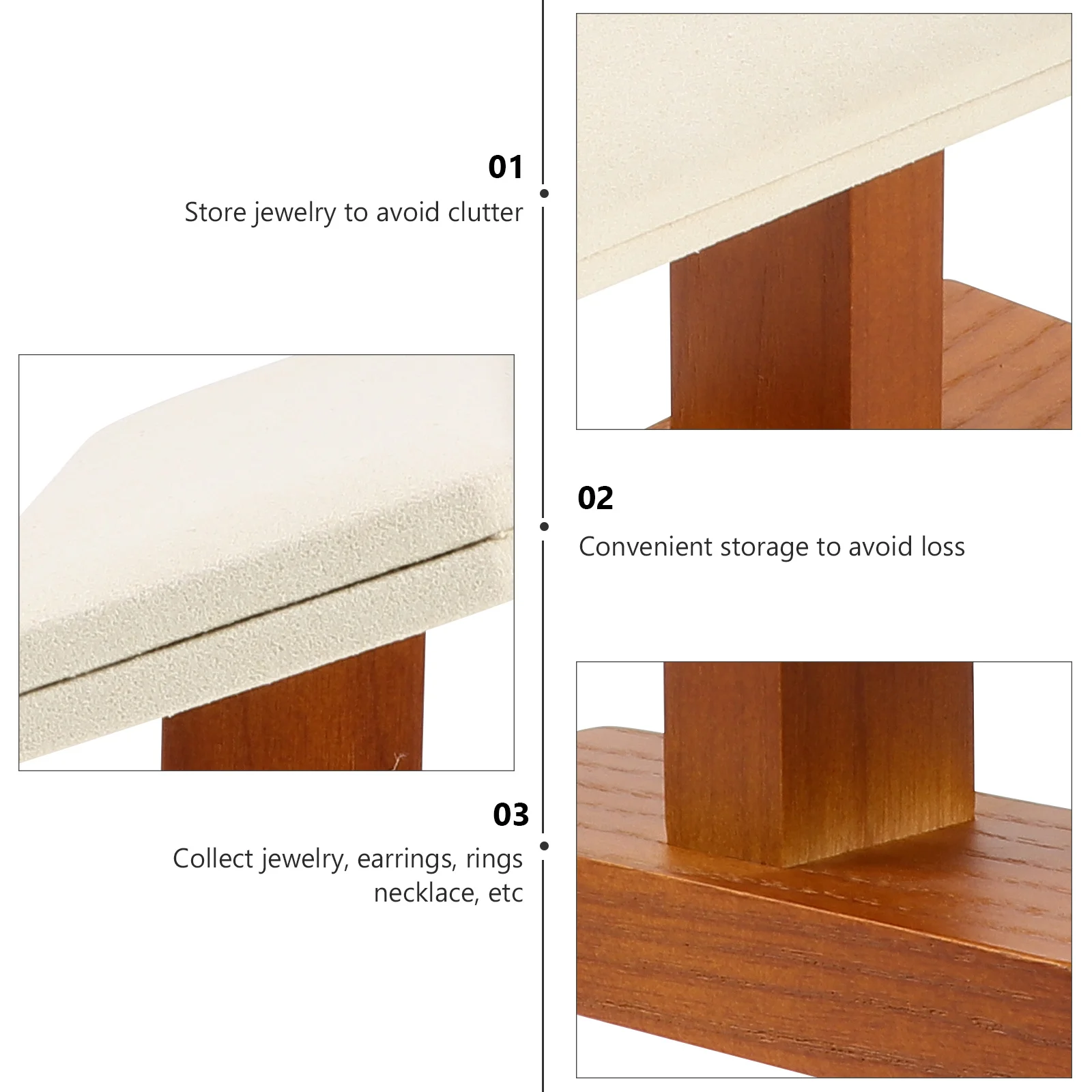 

1pc Jewelry Display Stand Small Size Organizer For Necklace Bracelet Watch Bangle Storage Rack Holder Jewelry Organizer Rack