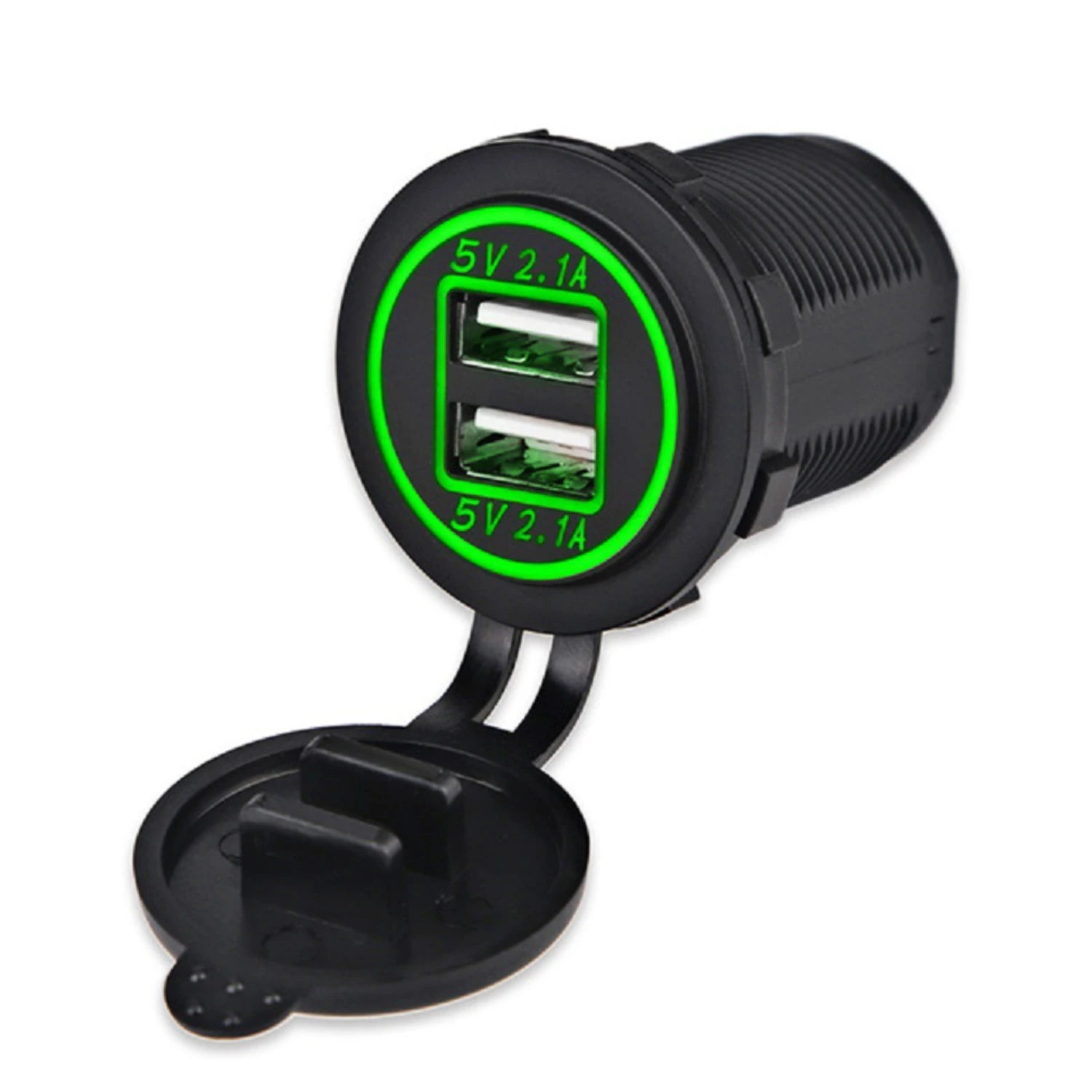 Car Special Covered Waterproof Modified Dual Usb Mobile Phone Charger Accessories Dual Aperture 4.2a