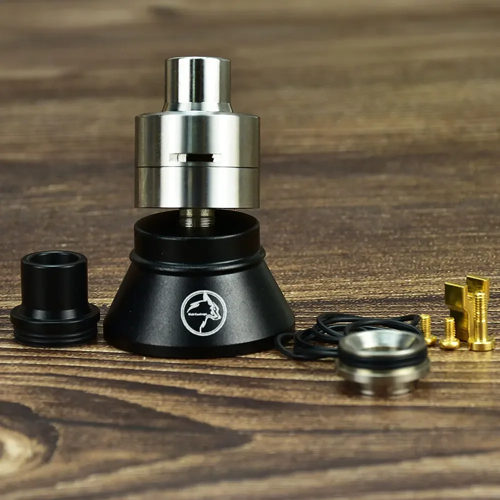 M-Atty RDA 22 mm de WolfCoolVape |   Pin BF del atomizador de goteo reconstruible 316SS MTL