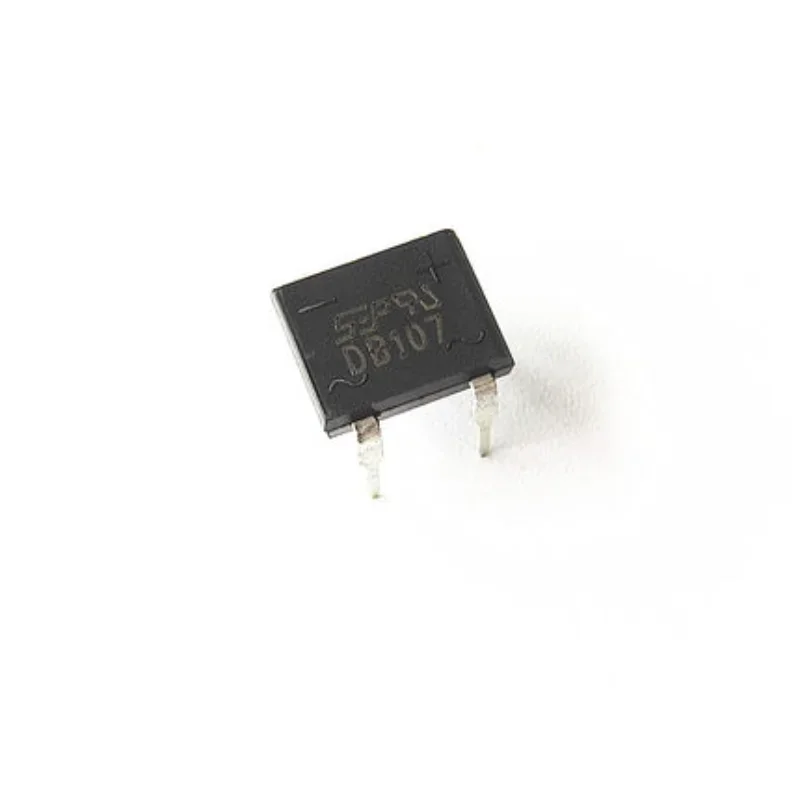 10/20/50PCS Diode Rectifier Bridges - DB107 1A 1000V DIP4 & DB207 2A 1000V DIP-4, Single Phase Power Electronics Components