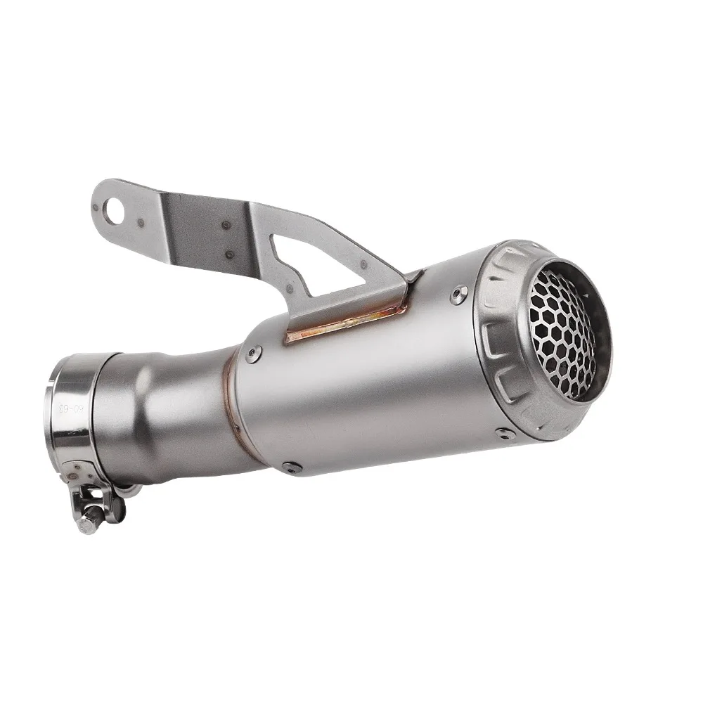 

Motorcycle Modified Stainless Steel Carbon Fiber Tail Section Non-destructive Installation High Quality General Exhaust Pipe