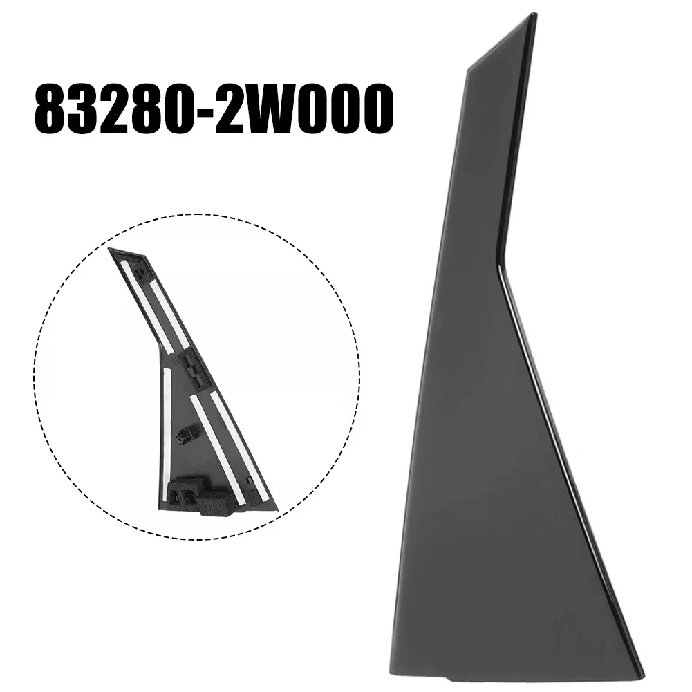 

Car Rear Right Door Molding Rear Triangular Trim Cover ABS For Hyundai For Santa Fe Sport 2013-18 83280-2W000 Car Supplies