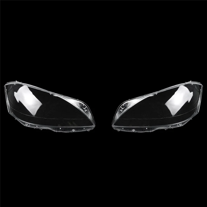 1Pair Front Light Lens Cover Housing for W221 S280 S300 S350 S500 2010-2013 Headlight Shell Lampshade