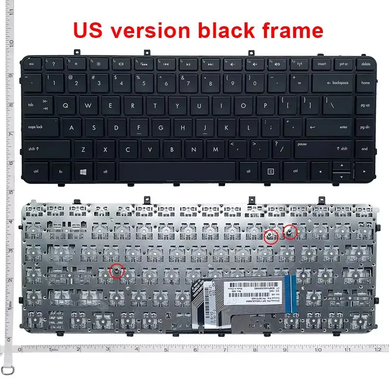 US/RU laptop keyboard FOR HP Envy 4 6 4-1000 4-1100 4-1200 6 6-1000 6-1100 6-1200 Envy 4-1030us 4-1130US 4-1115DX M4 M4-1000