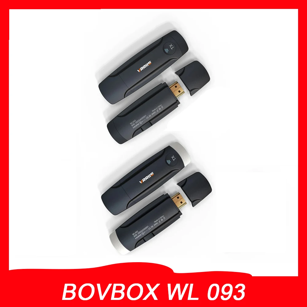 

BOVBOX WL-093 HDMI-Compatible Wireless Extender 1080p HD Video Transmitter 5G Wireless Video Transmission Receiver Transmitter