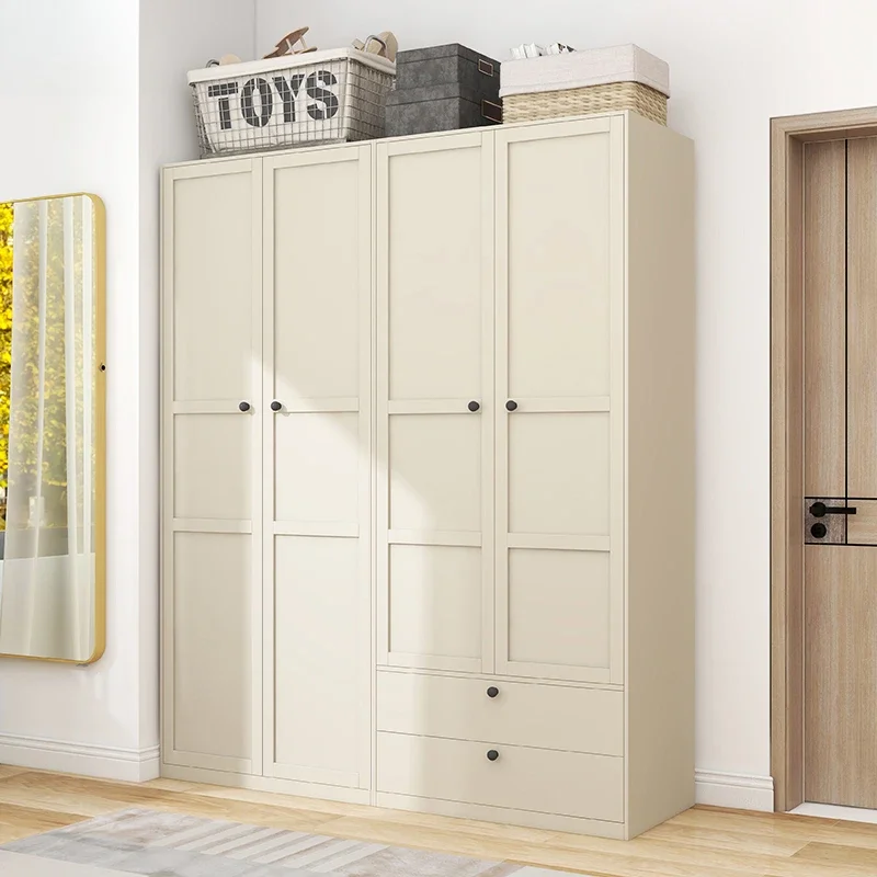 Cheap Modular Wardrobe Closet Organizer Storage Bedroom Wardrobe Baby Armable Simple Shelves Wooden Armario Trendy Furniture