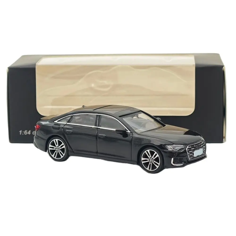 

VAV 1/64 Scale for A6L Diecast Toys Car Miniature Models Collection Gifts Silver/Black/White Auto Gift Hobby