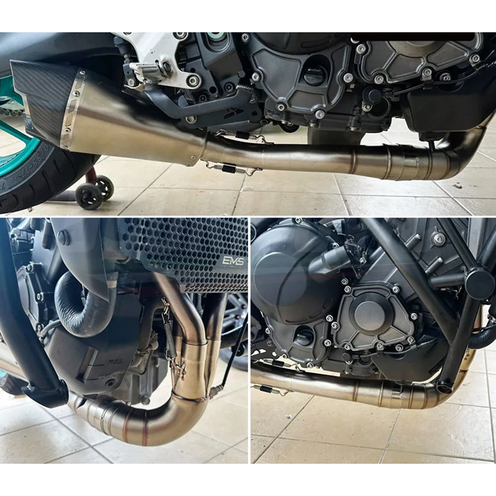 Good Quality Motorcycle Exhaust Escape Mid link pipe Moto Muffler For YZF R6 YZF-R6 1998 - 2005 silenciador de escape moto view 6