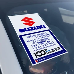 Autocollant de logo de voiture JDM créatif pour Suzuki, décalcomanies électrostatiques de réglage, fenêtre en vinyle, pare-brise modifié, accessoires de style de course