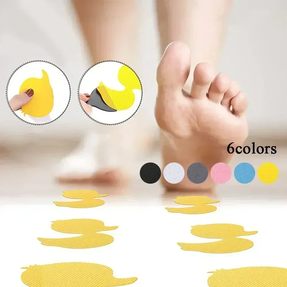 Bathtub For Decals Bathroom Anti Self-adhesive Slip 12pcs Non Stickers Bath Shower Shape Duck