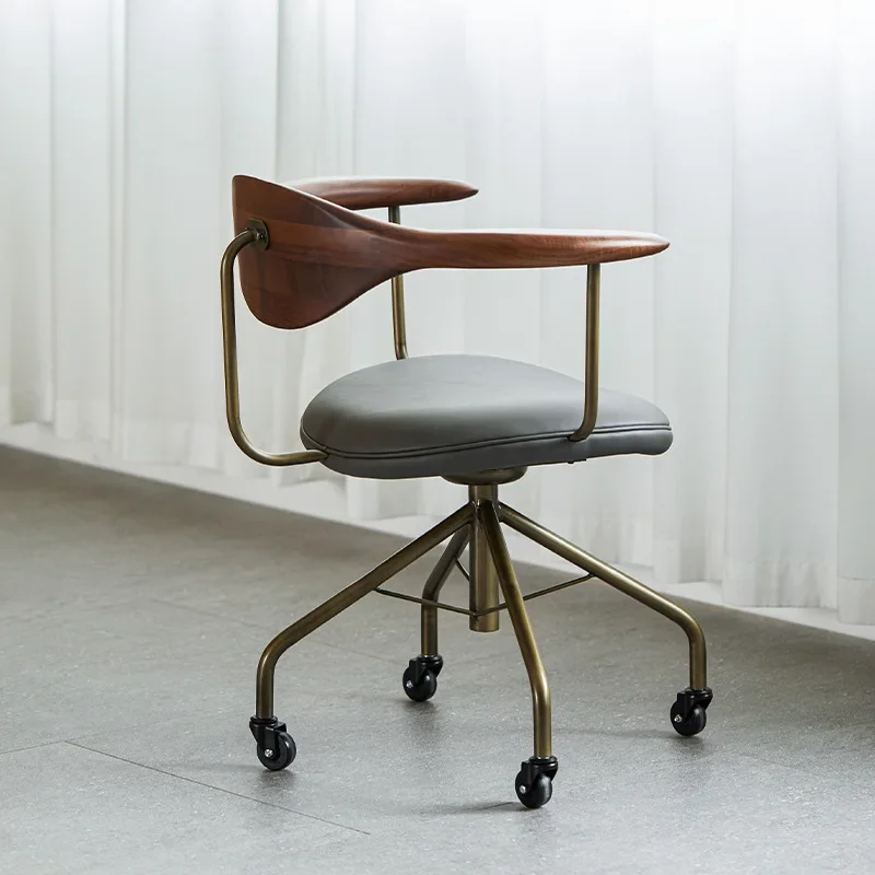 كرسي مسند ذراع خلفي للمكتب، مقعد غرفة النوم المنزلية، مكتب الدراسة، دوار