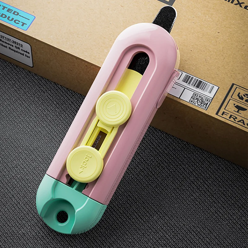 Mini Knife Unboxing Letter Opening Bag Learning Paper Cutting Knife Magnetic Suction Unpacking Express Delivery Knife