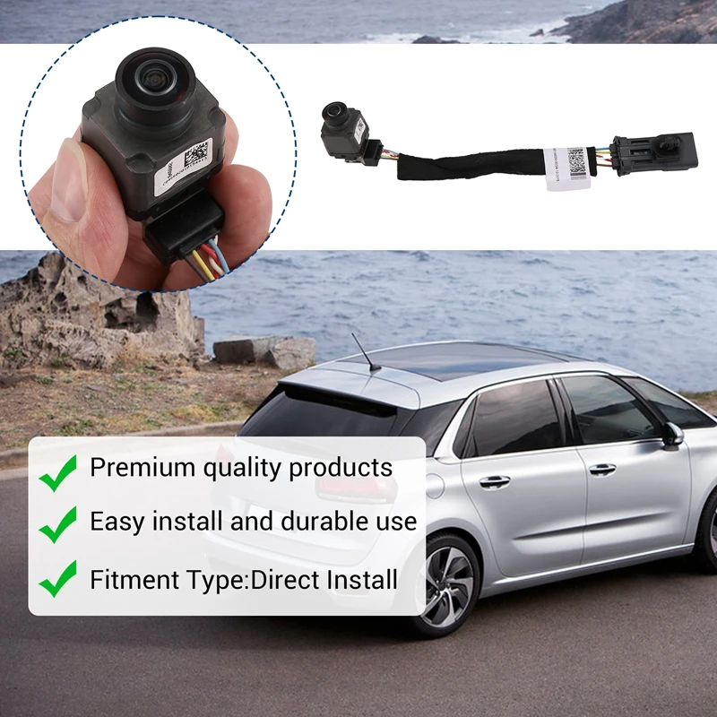 For Citroen C4 Picasso II 2015-2016 Reverse Camera 9801146580 9806794180 9801367780 Reversing Vision Assist Camera