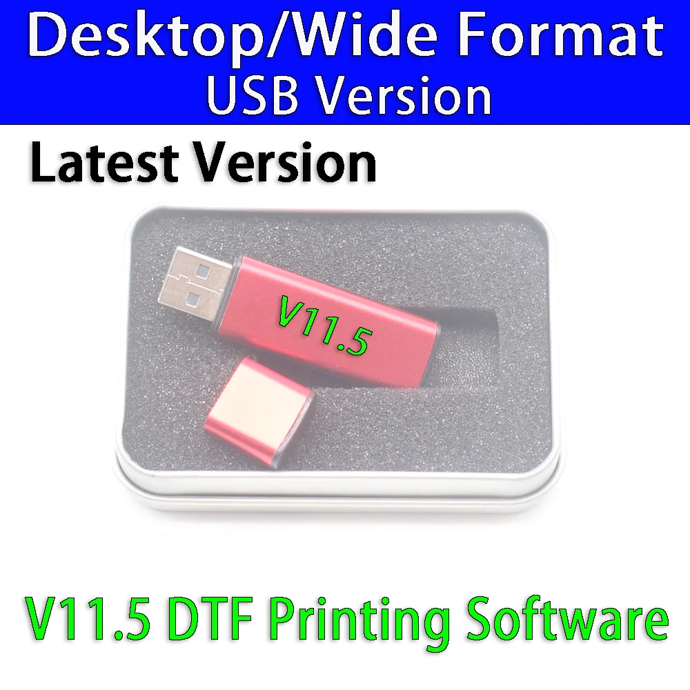 V11.5 RIP Dongle Key For Epson L18050 L8050 L1800 ET 5800 ET 5850 XP600 i3200 i1600 P900 P7000 P6000 DTF software 11.5 Desktop