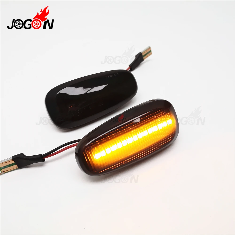 Dynamic LED Turn Signal Light JOGON Side Fender Marker Lamp For Astra G 1998 1999 2000 2001-2009 Opel Zafira A 1999-2005