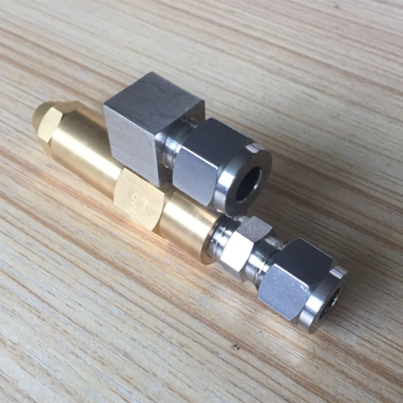 1.5Mm Waste Oil Burner Nozzle,Air Atomizing Nozzle,Fuel Oil Nozzle,Full Cone Oil Spray Nozzle