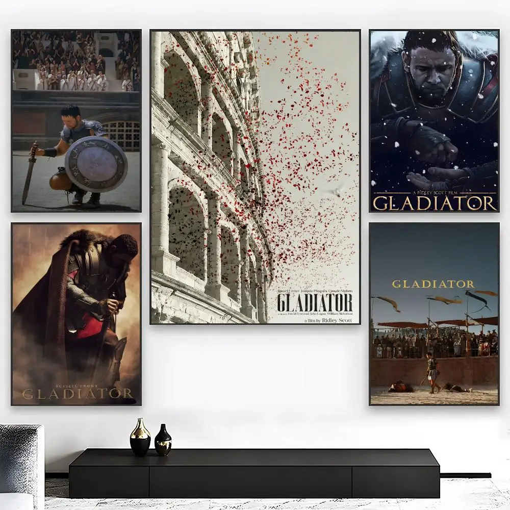 Roman Arena Movie G-Gladiator Poster Wall art print art suitable for living room bedroom bar parlor home decor gift