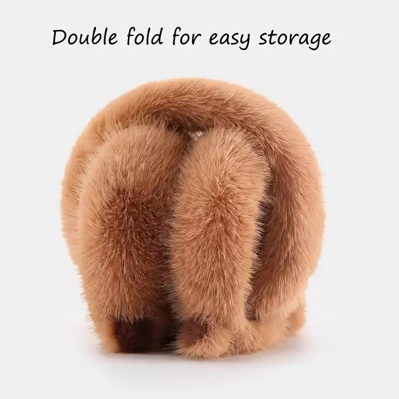 مجموعة واحدة من أغطية أذن كابيبالا اللطيفة، أغطية أذن مخملية سميكة للخريف والشتاء، أغطية أذن دافئة ومقاومة للبرد