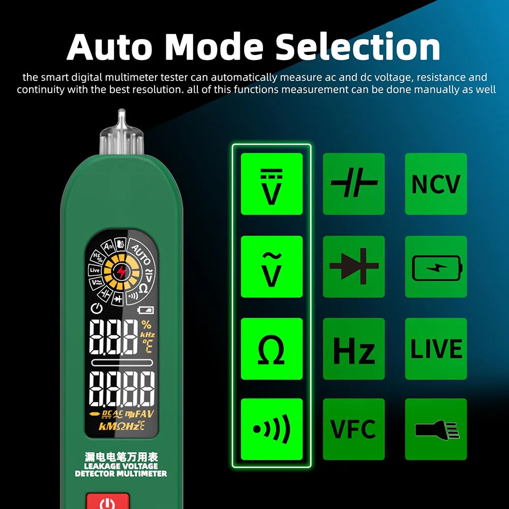 Incorporating Auto Range Technology The Compact Multi Tester Offers Solutions For Measuring Electrical Parameters Efficiently