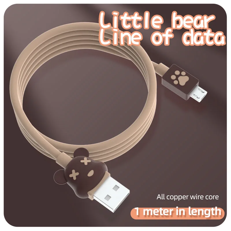 2.4A مايكرو USB نوع C كابل كابل شحن سريع لسامسونج Xiaomi شاحن الهاتف نوع C نقل البيانات سلك الحبل