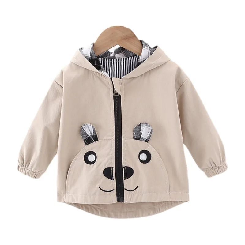 New Spring Autumn Baby Girl Clothes Children Boys Sport Hooded Jacket Kids Coat Toddler Fashion Casual Costume Infant Sportswear