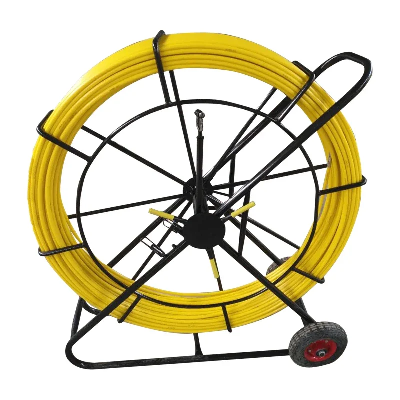 Varilla de conducto de fibra de vidrio de plástico de alta resistencia FRP/GRP/extractor de cable de fibra óptica/caña de asado