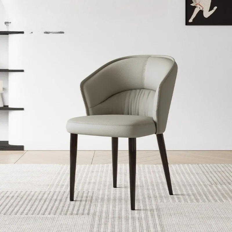 xx-Modern Luxury Dining Chair with Curved Backrest with Stitching Details,  Accent Chair for Kitchen, Dining Room, Living Room^