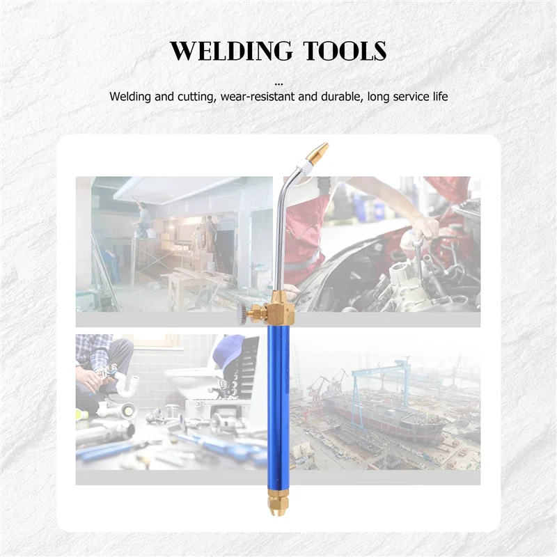 AT59 Brass Welding Torch, Gold Gas Cutting Torch, Burn Pipe