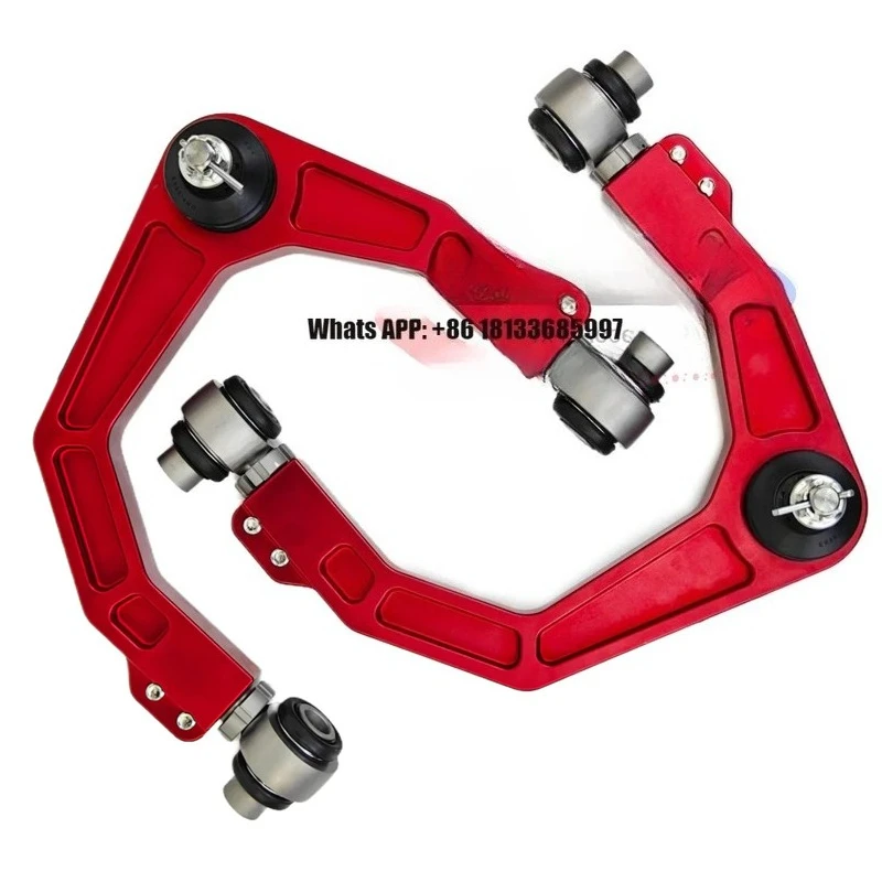 Suspension Forged Aluminum Alloy 2inch Lift Kit Front Upper Control Arms Heavy Duty Adjustable for LC200 Series
