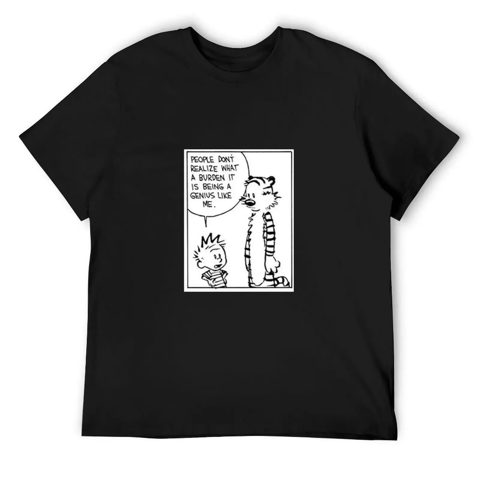 

Calvin And Hobbes Funny Comic T T-Shirt Louboutins oversize t-shirts man graphic shirts man clothes shirts graphic tee men