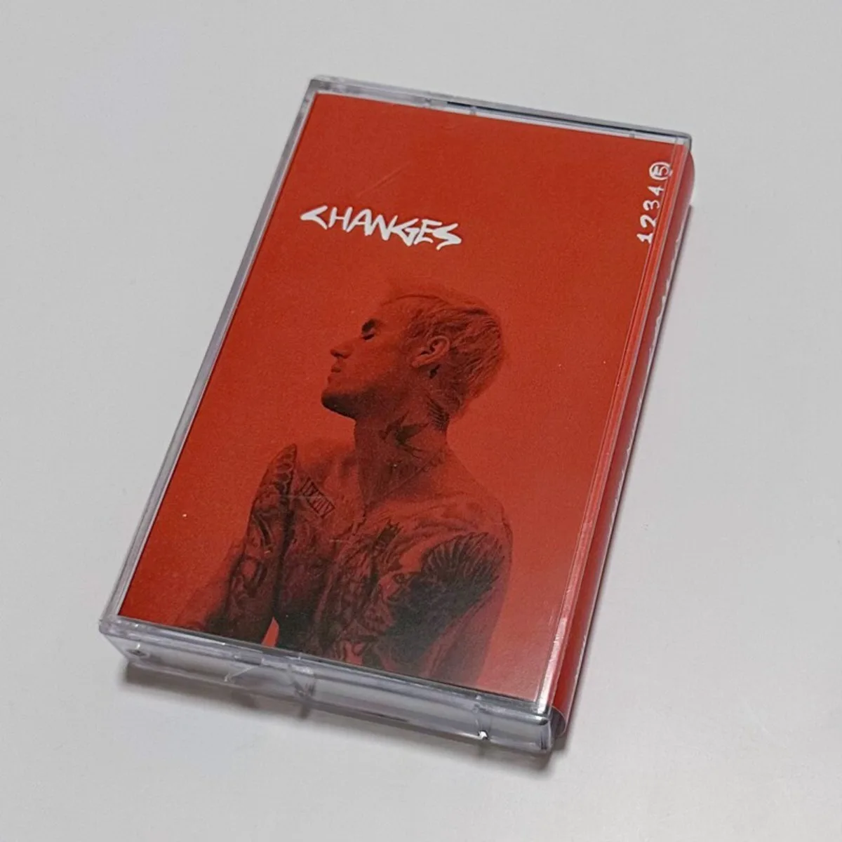 

Justin Bieber Changes Cassette Tape Retro Pop R&B Music Album with Smooth Vocals for Nostalgic Listening and Music Collection