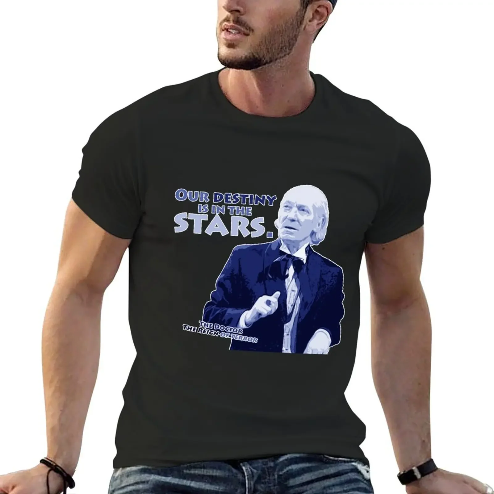 

Our destiny is in the stars T-Shirt oversized quick-drying man clothes graphic shirts men graphic tees