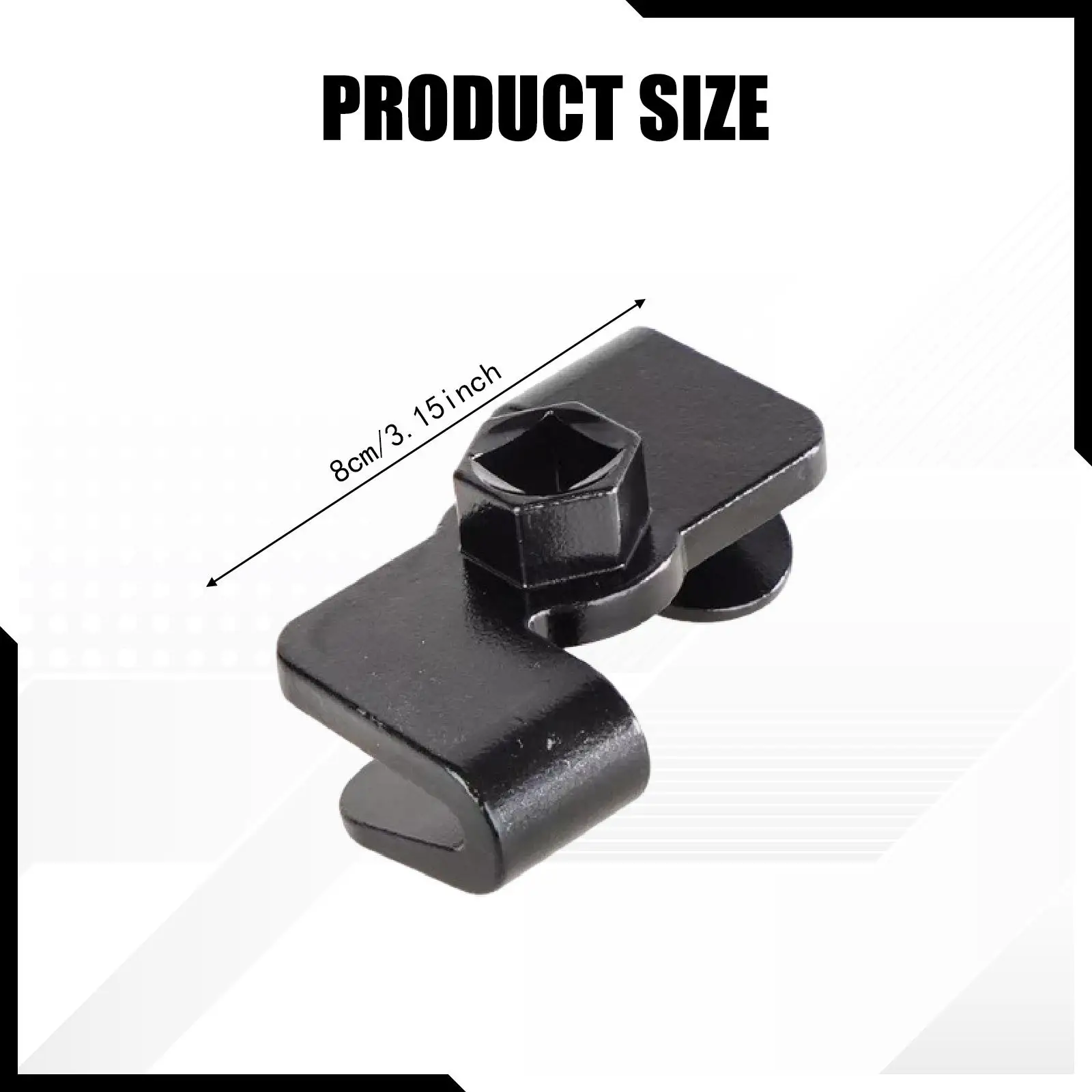 

Metal Wrench Extender Adapter Compact Size Drive Accessories for Car Repair Socket Wrench Kit Expander Mechanic