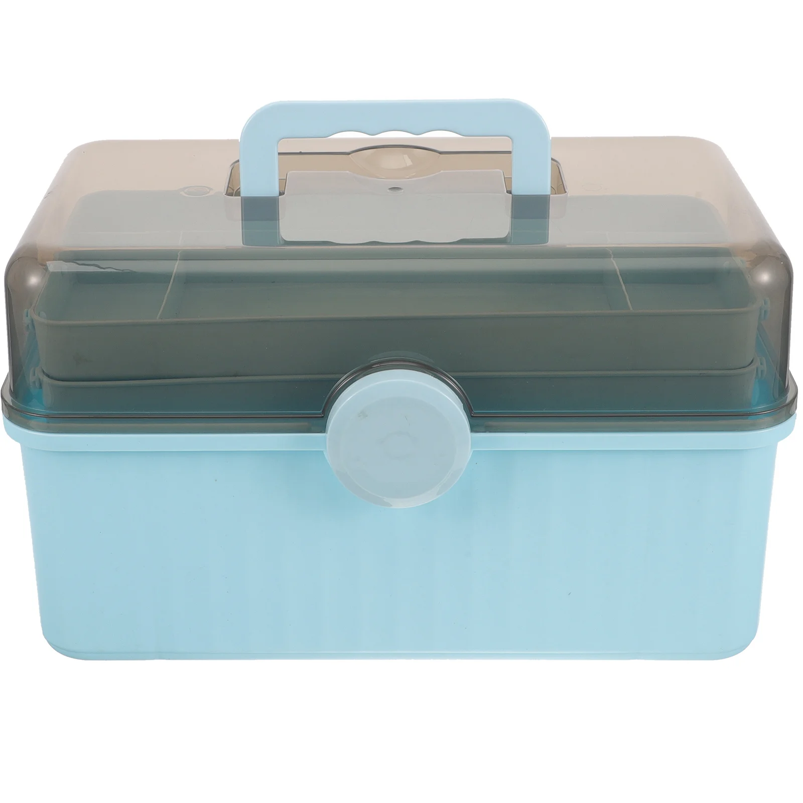 

Plastic Large Capacity Multi-Layer Medicine Storage Box Portable First Aid Organizer Travel Emergency Medical Case