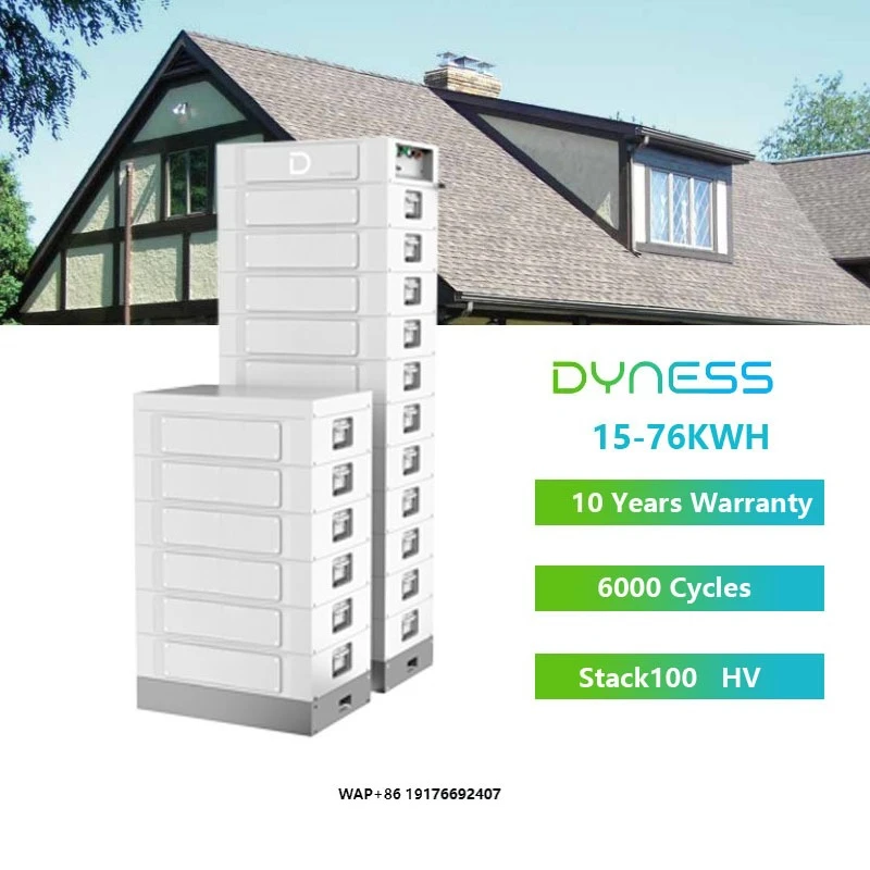 Dyness High Voltage Stack100  LiFePO4 Battery 51.2V 100Ah 15-76kWh  LiFePO4 Lithium Ion Batteries Pack