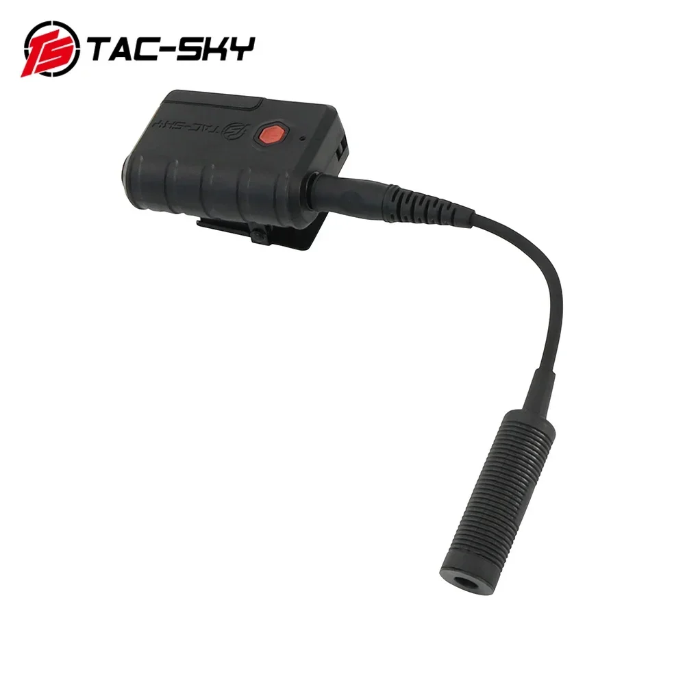 TAC-SKY Tactical Headset Adapter Bluetooth Ptt for FCS AMP /MSA Sordin/TCI/PELTOR COMTAC Airsoft Shooting Tactical Headphone