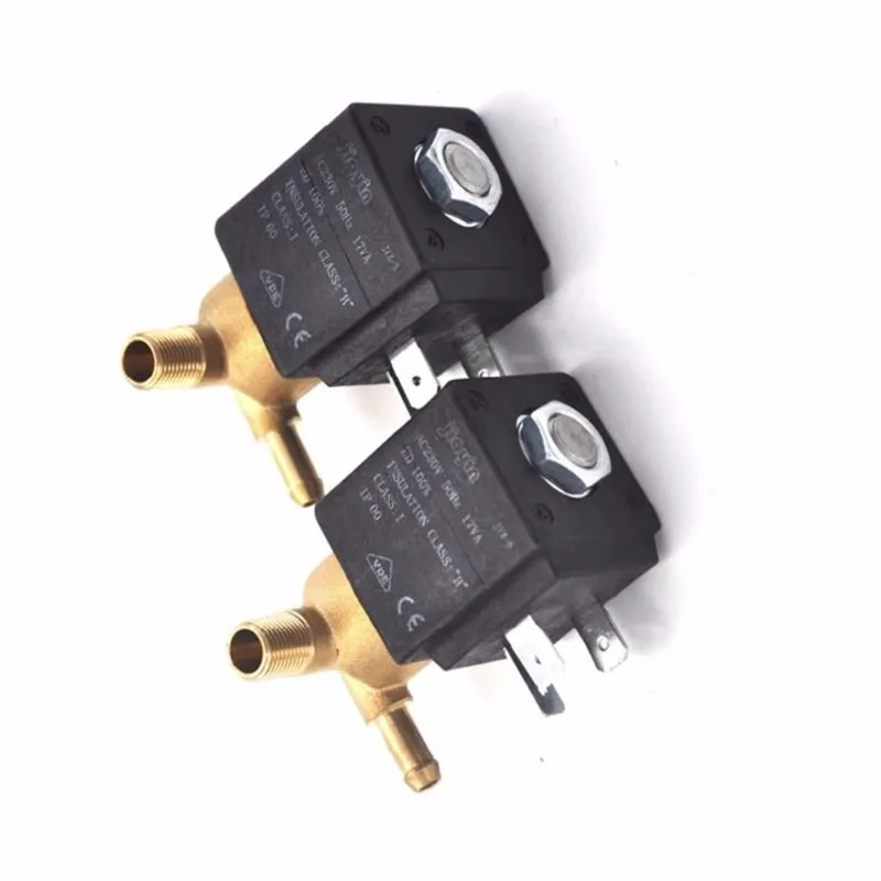 1PCS JYZ-5 230V Normally Closed Solenoid Valve Water Valve Ironing Machine Electric Iron Control Valve Accessories Booster