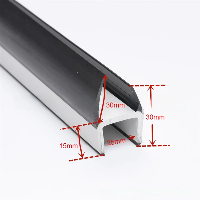 Van container door sealing strips, van transport vehicle sealing strips, container accessories, rubber strips
