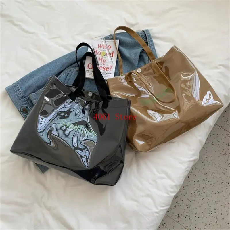 Practical Canvas Tote Bag Waterproof Large Shoulder Bags for Women and Girls