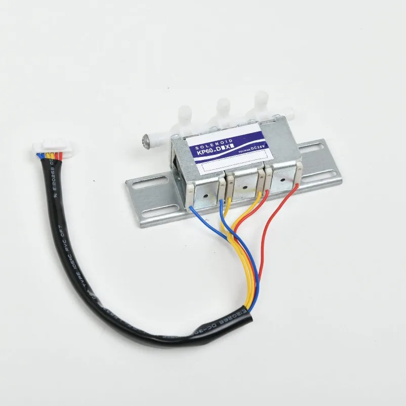KP‑60 Triple‑unit Mini Solenoid Valve DC12V 24V Air Valve for Car Seat Massage Chair