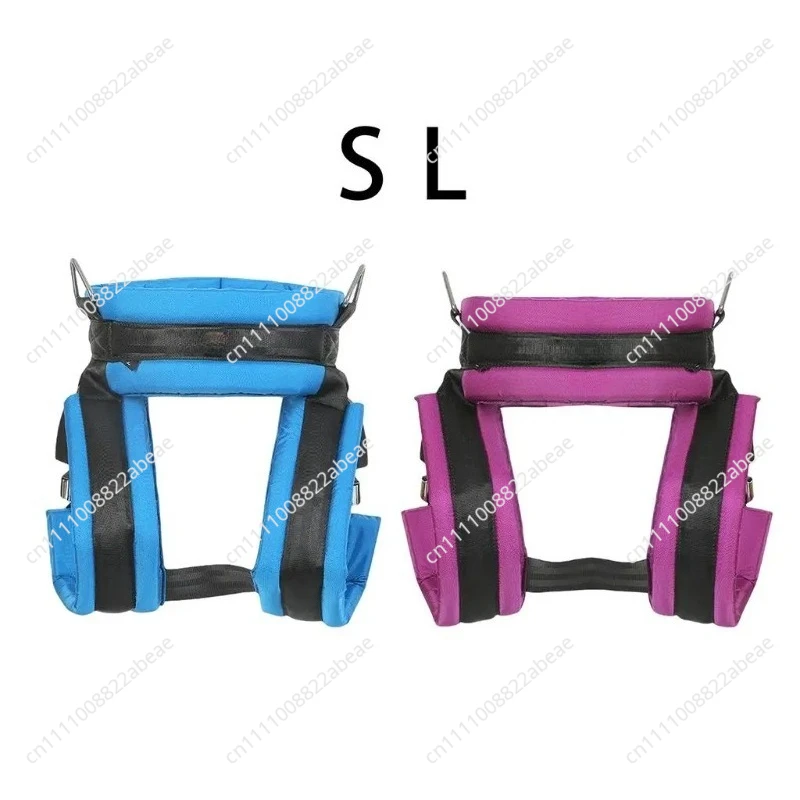 FOR  Nylon Bungee Trampoline Harness Safety Belt Gear Quick Release Protection with Safety Buckle 1Pcs