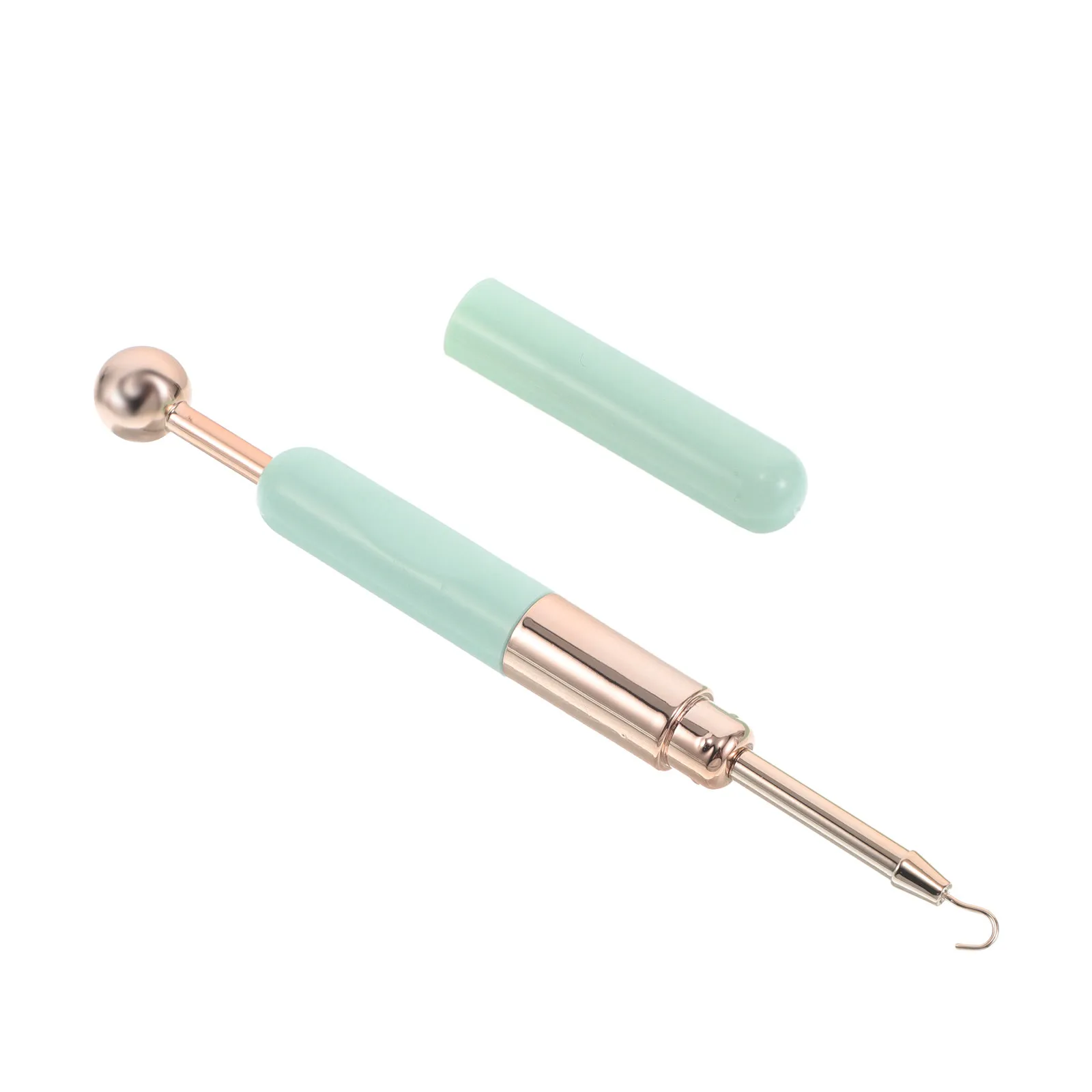 Bracelet Helper Tool Light Green Portable Jewelry Wearing Assistance Aid Dual Ended Clasp Fastener Tool Easy Use Necklace