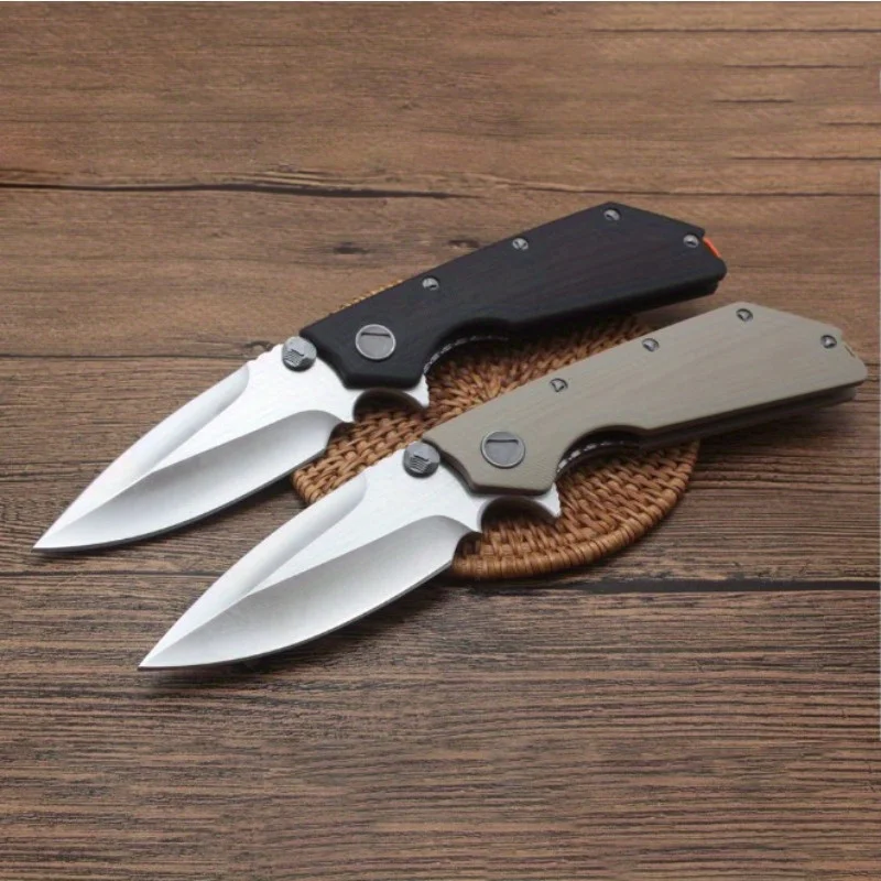 

DOC Black G10 Handle Bearing Folding EDC Multi Purpose Tools Outdoor Self-defense Tactical Camping Fishing Cutting Multi Tools