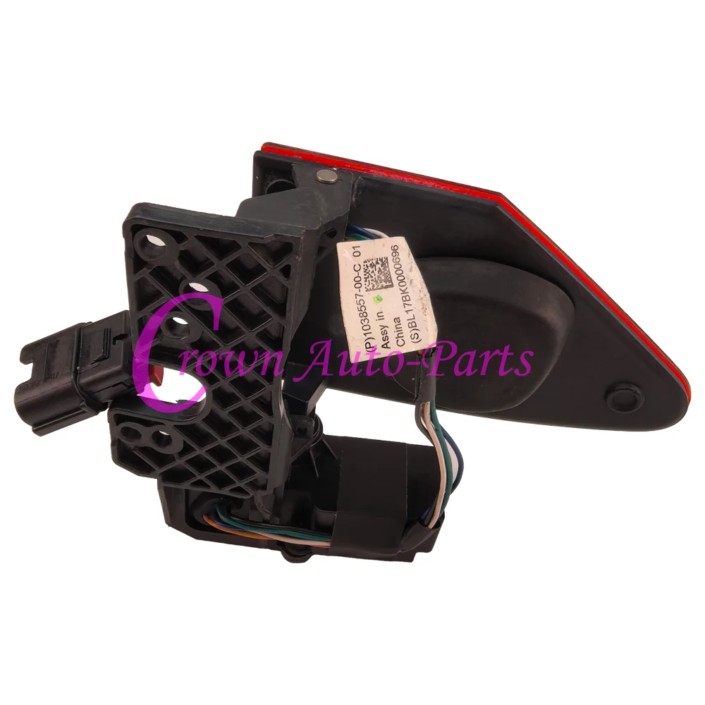 Brandneue Ladeanschluss-Türabdeckungsbaugruppe 1038548-00-I 103854800I für Tesla Model S Modell X 2016 2017 2018 2019 2020