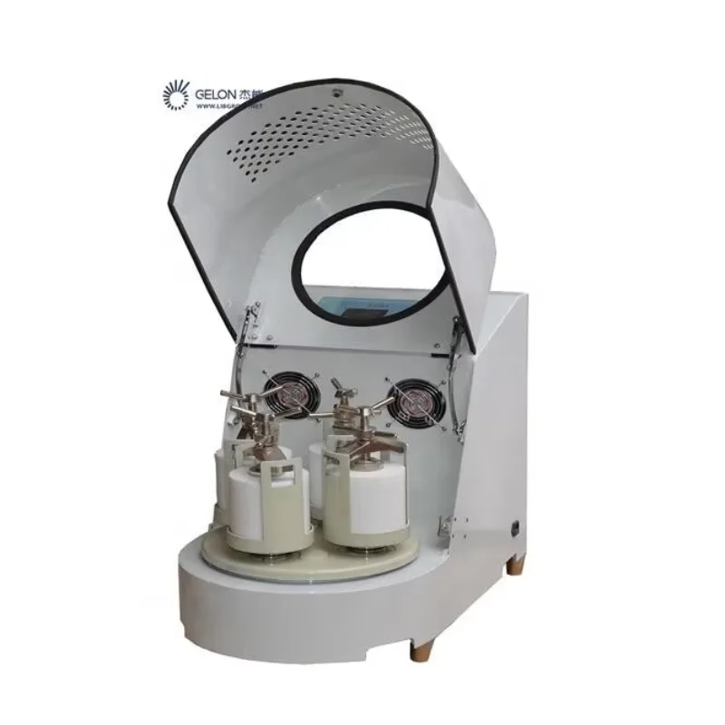 4 L Lithium Ion Battery Planetary Ball Mill Machine For Laboratory Research 220V Automatic With Plastic Pattern Food Processing