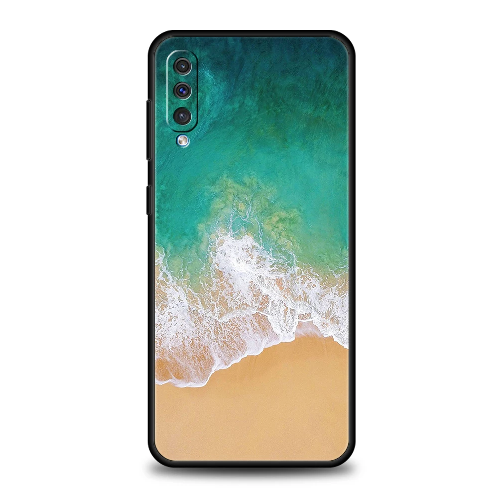 Etui na telefon Blue Sea Ocean Waves do Samsung A56 A36 A26 A24 A16 A14 A12 A32 A50 A70 A20E A22 A40 A34 A54 A42 A52 5G A06 Cover