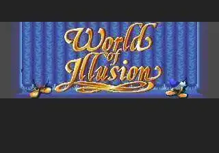 World Of Illusion 16bit MD Cartão De Jogo Para 16 Bit Sega MegaDrive Genesis Consoles