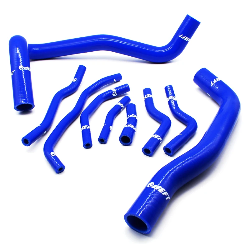 Silicone Coolant Radiator Hose Kit For Honda Civic FD2 FG2 K20A Engine 8th generation 9Pcs Car Accessories 4.5mm Thickness