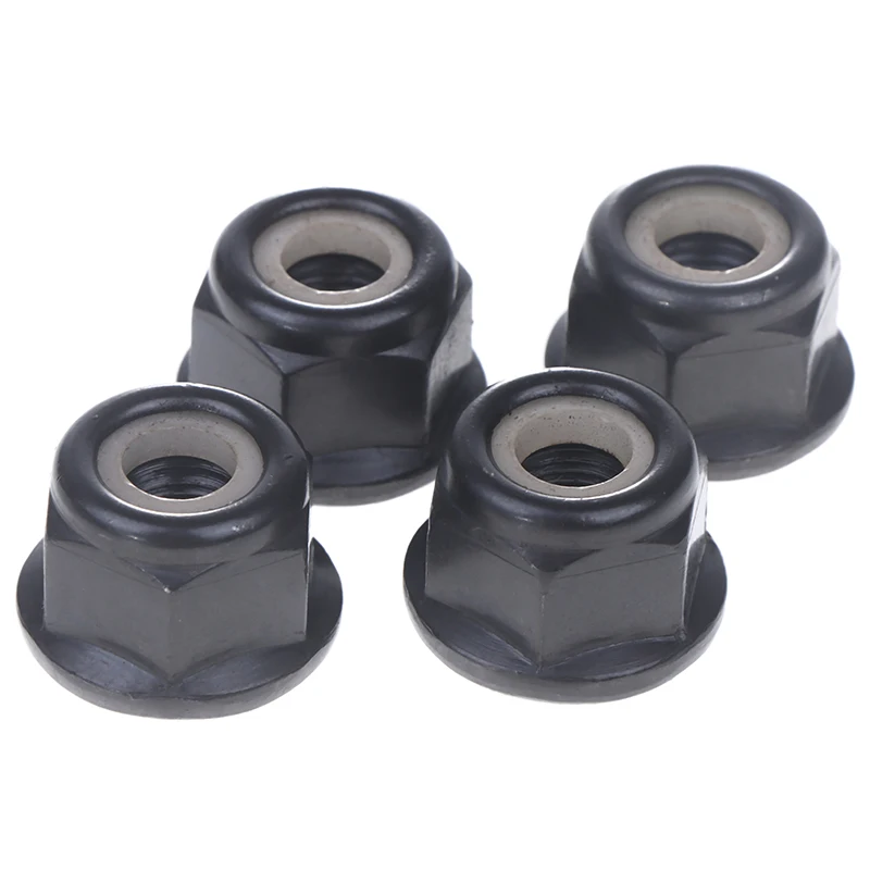 2/5/10 peças sobresselentes do cortador da escova do jardim dos pces-porca reversa universal do parafuso de M10x1, acessórios do aparador de grama da ferramenta elétrica