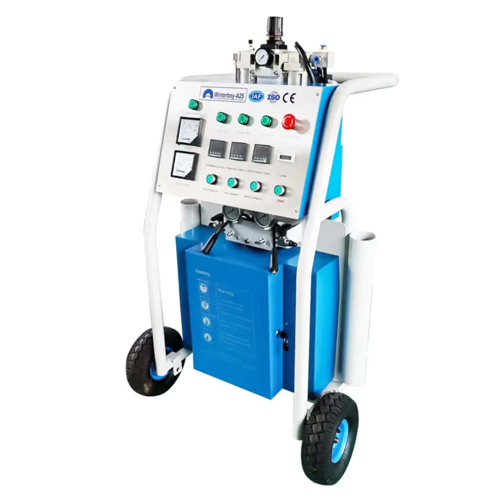A25 Pneumatic Spray Polyurea Foam Machine Waterproofing Spray Foam Insulation Machine